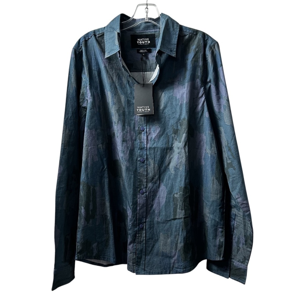 Native Youth Men’s Button Down Shirt